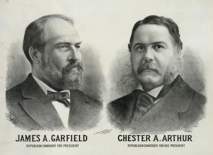 Framed Print : James A. Garfield Republican candidate for president - Ches Framed Print : James A. Garfield Republican candidate for president - Ches