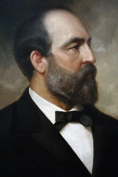 James Abram Garfield (1831-1881). American politician. 20th