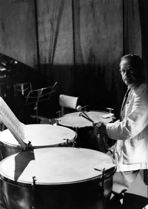 Framed Print : James Blades Timpanist Framed Print : James Blades Timpanist