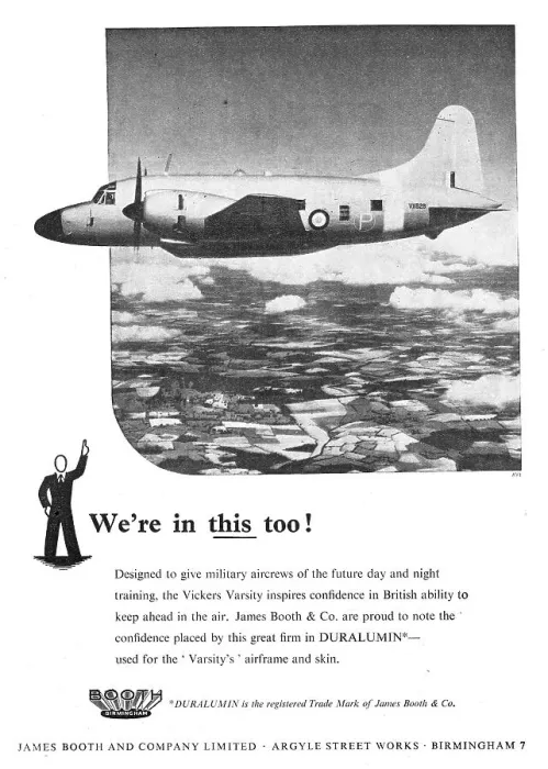 Framed Print : James Booth & Co. Duralumin For The Aircraft Industry. 1950 Framed Print : James Booth & Co. Duralumin For The Aircraft Industry. 1950