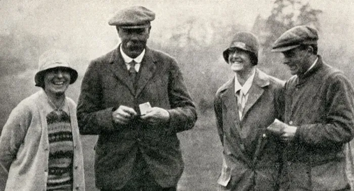 Framed Print : James Braid at the Bystander Trophy Framed Print : James Braid at the Bystander Trophy