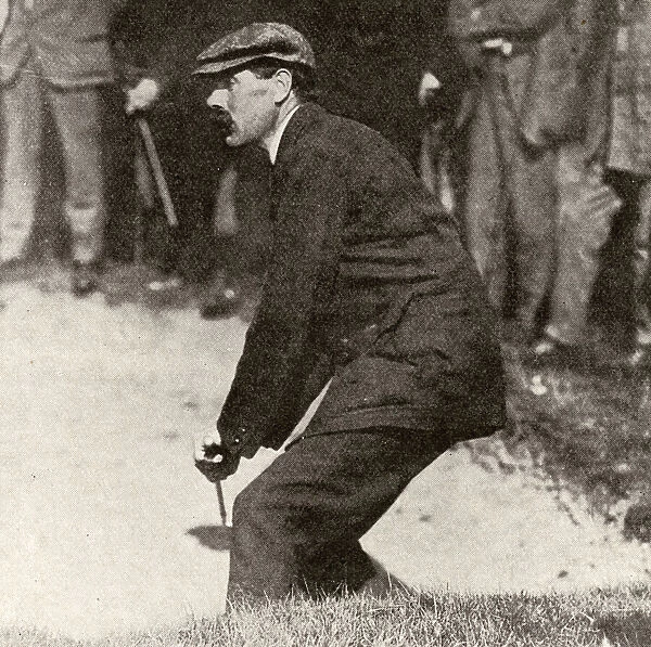 James Braid in a difficult position