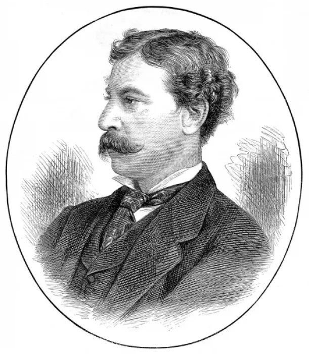 Framed Print : James Gordon Bennett (1841-1918) Framed Print : James Gordon Bennett (1841-1918)