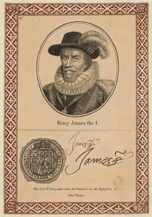 Framed Print : James I (Anon) Framed Print : James I (Anon)