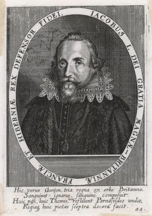Framed Print : James I (Anon) Framed Print : James I (Anon)