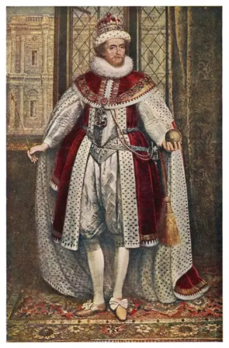 Framed Print : James I (Colour) Framed Print : James I (Colour)