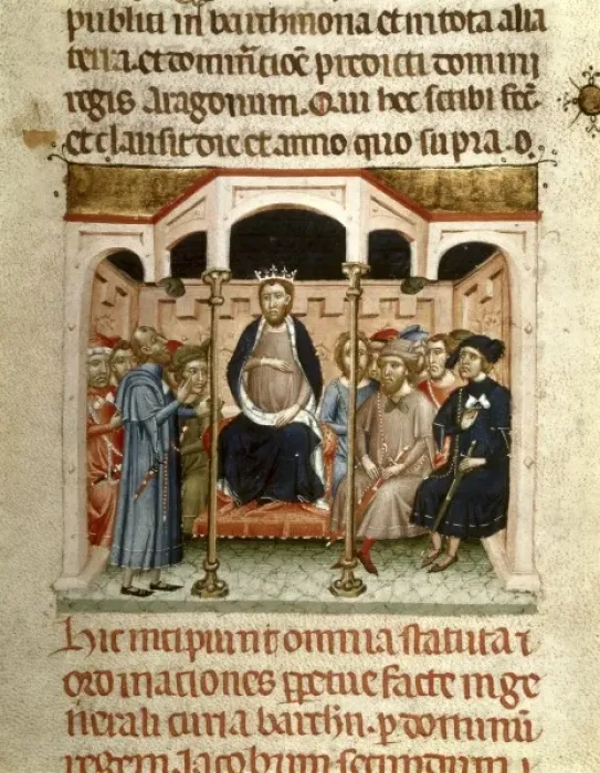 Framed Print : James II the Just (1267-1327). King of Aragon Framed Print : James II the Just (1267-1327). King of Aragon