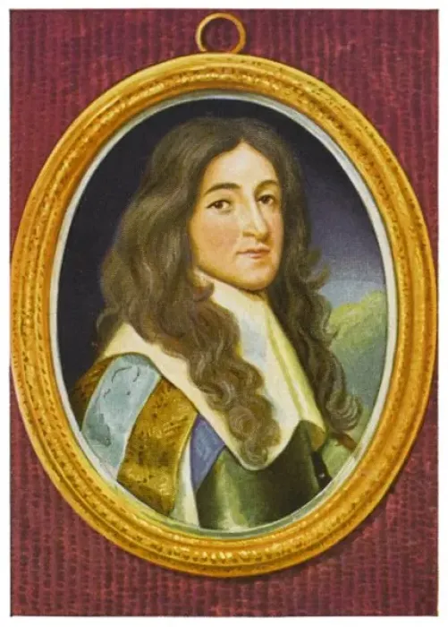 Framed Print : James Ii / Oval Miniature Framed Print : James Ii / Oval Miniature
