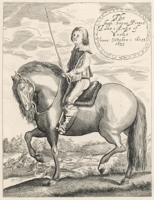 Framed Print : James II as a Youth Framed Print : James II as a Youth