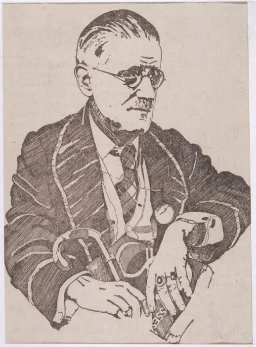 Framed Print : James Joyce Framed Print : James Joyce