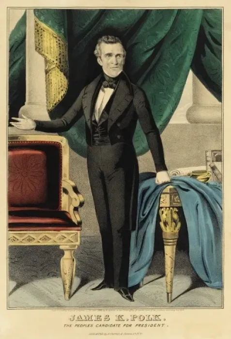 Framed Print : James K. Polk Framed Print : James K. Polk
