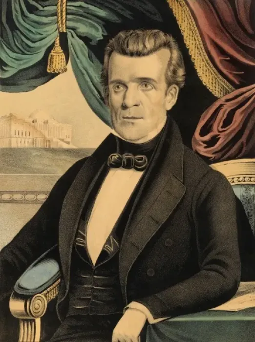 Framed Print : James K. Polk Framed Print : James K. Polk