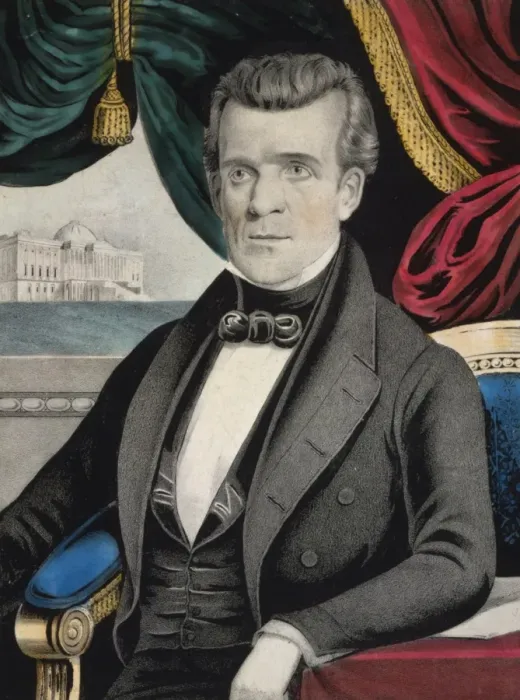 Framed Print : James K. Polk - eleventh president of the United States Framed Print : James K. Polk - eleventh president of the United States