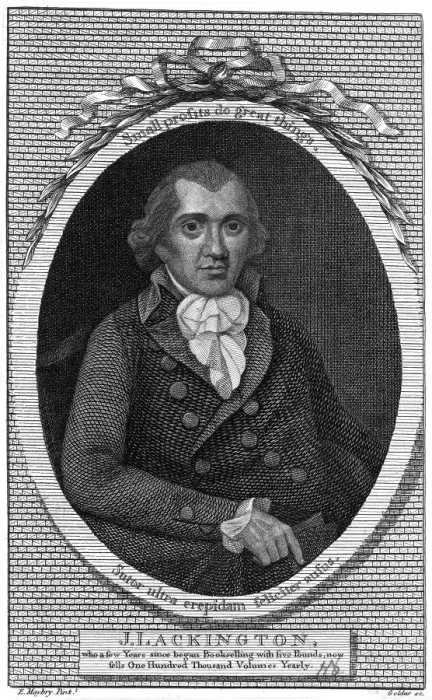 Framed Print : James Lackington - 2 Framed Print : James Lackington - 2