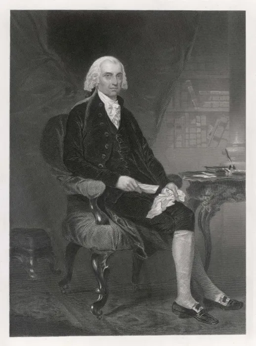 Framed Print : James Madison / Chappel Framed Print : James Madison / Chappel