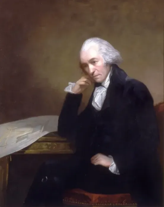 Framed Print : James Watt (1736-1819)