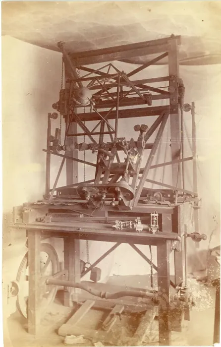 Framed Print : James Watt's Sculpture copying machinery (eidograph) Framed Print : James Watt's Sculpture copying machinery (eidograph)