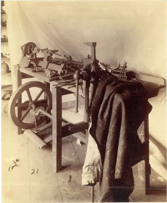 Framed Print : James Watt's studio at his residence, Heathfield Hall Framed Print : James Watt's studio at his residence, Heathfield Hall