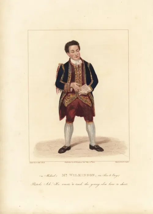 Framed Print : James Wilkinson in Free and Easy, 1822 Framed Print : James Wilkinson in Free and Easy, 1822