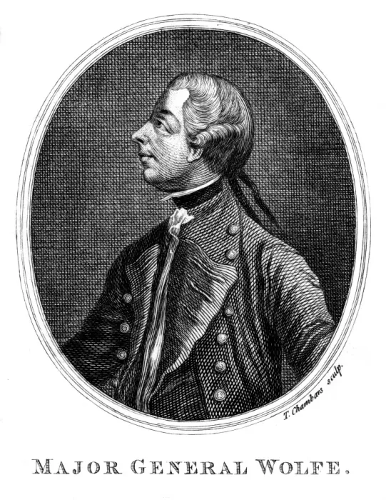 Framed Print : James Wolfe Profile Framed Print : James Wolfe Profile