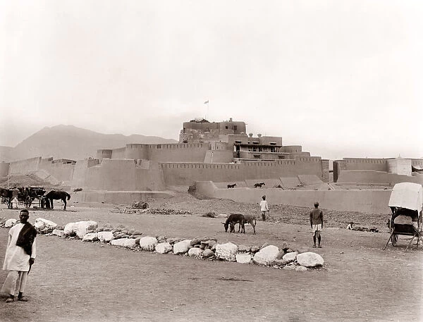 Jamrud Fort, Khyber Pass, NW Frontier, India (now Pakistan) c. 1890 s
