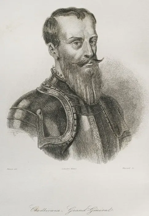 Framed Print : Jan Karol Chodkiewicz (1560-1621). Military commander Framed Print : Jan Karol Chodkiewicz (1560-1621). Military commander