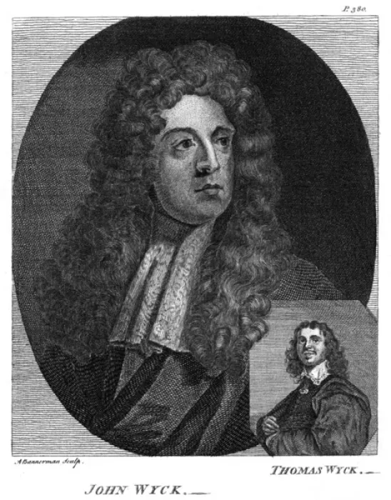 Framed Print : JAN WIJCK. JOHN WIJCK (or Wyck). Dutch artist in England, with his father, THOMAS WIJCK 