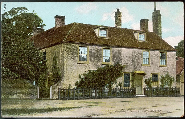 Jane Austens Home. Jane Austens home at Chawton