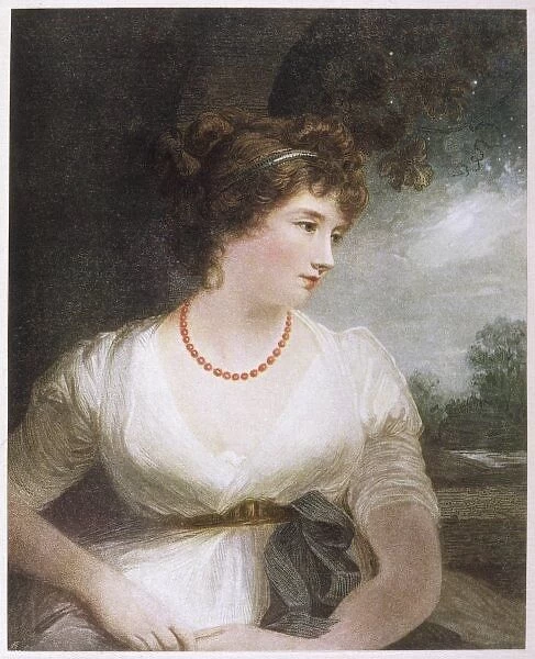 JANE SCOTT / 1799. JANE ELIZABETH SCOTT Wife of 5th Earl of Oxford Mistress