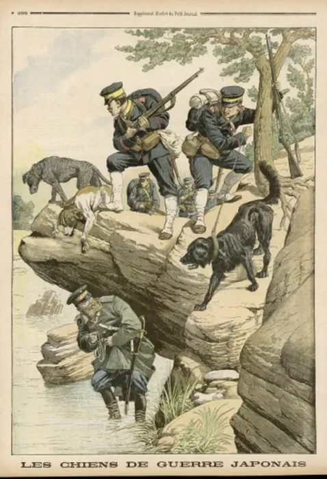 Framed Print : Jap Dogs Hunt Russians Framed Print : Jap Dogs Hunt Russians