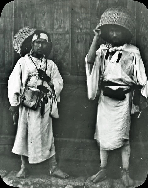 Japan - Begging Priests or Temple Dwellers
