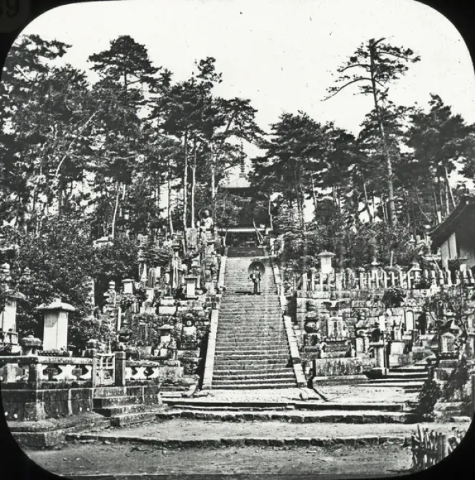 Framed Print : Japan - Cemetary of Kurodani Temple Framed Print : Japan - Cemetary of Kurodani Temple