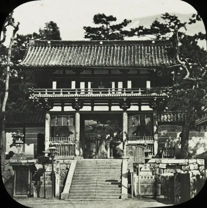 Framed Print : Japan - An entrance gateway to a Temple Framed Print : Japan - An entrance gateway to a Temple