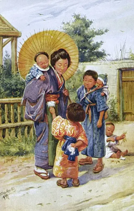 Framed Print : Japan - The Flower Festival Framed Print : Japan - The Flower Festival