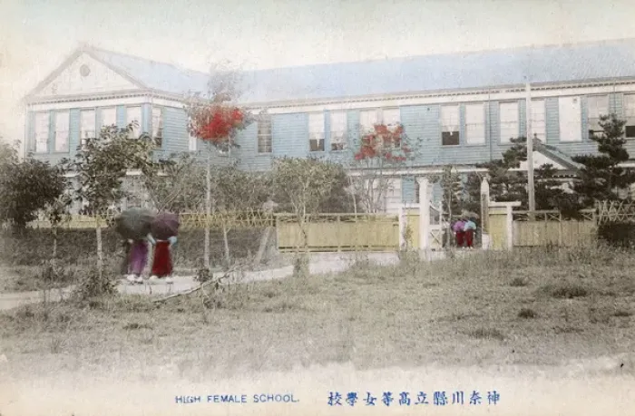 Framed Print : Japan - Girls High School Framed Print : Japan - Girls High School