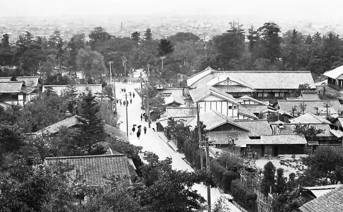 Framed Print : Japan - Kyoto early 1900s Framed Print : Japan - Kyoto early 1900s