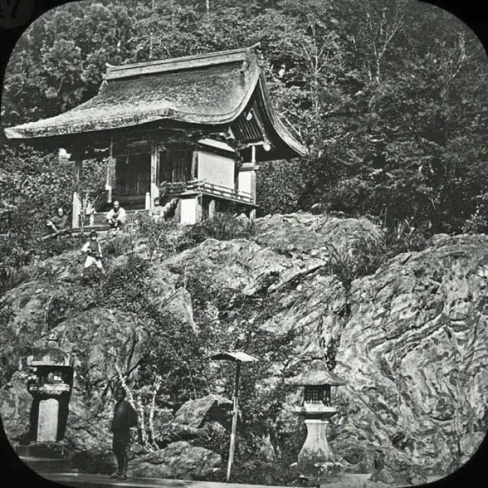 Framed Print : Japan - A little shrine on Ishi-yama, near Otsu Otsu Framed Print : Japan - A little shrine on Ishi-yama, near Otsu Otsu