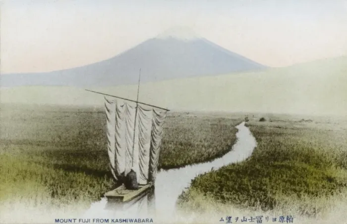 Framed Print : Japan - Mount Fuji viewed from Kashiwabara Framed Print : Japan - Mount Fuji viewed from Kashiwabara