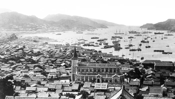Framed Print : Japan Nagasaki early 1900s Framed Print : Japan Nagasaki early 1900s