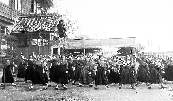 Japan - school children early 1900s