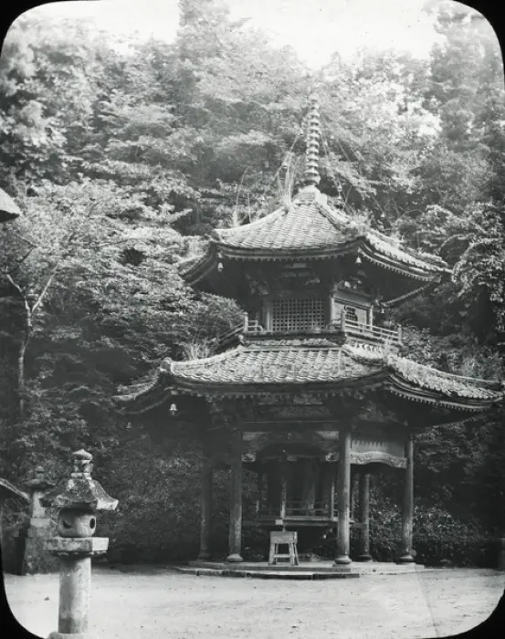 Framed Print : Japan - Temple of Kwannon at Mizusawa Framed Print : Japan - Temple of Kwannon at Mizusawa
