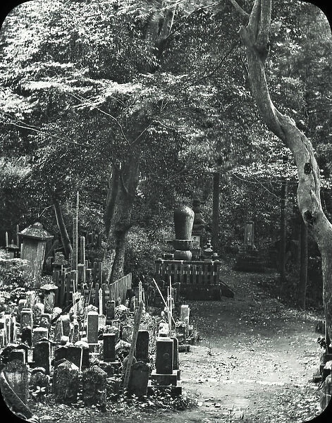 Japan - A village graveyard