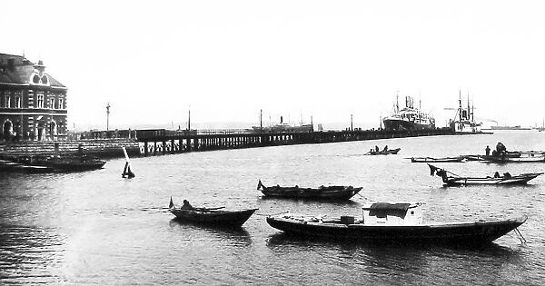 Japan - Yokohama Pier early 1900s