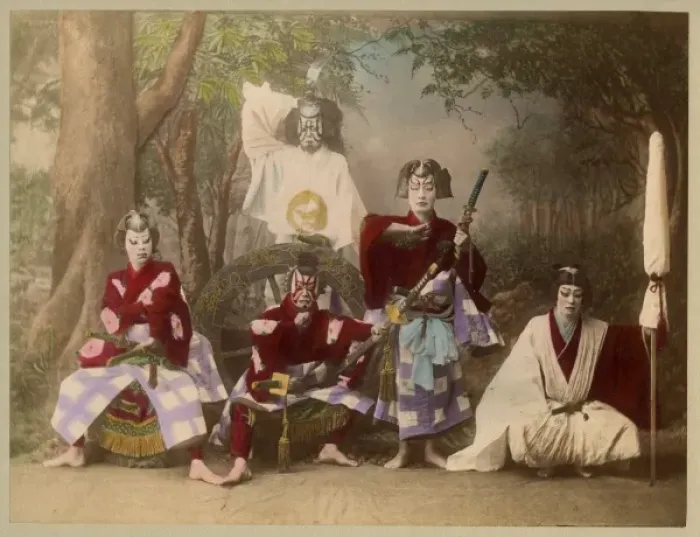 Framed Print : Japanese actors Framed Print : Japanese actors