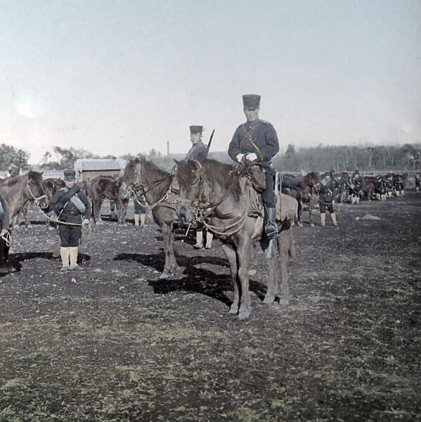 Japanese army, artillery regiment, 1904