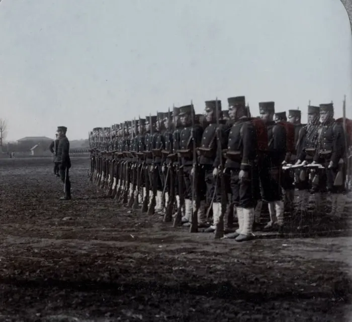 Framed Print : Japanese army, infantry, c. 1904 Framed Print : Japanese army, infantry, c. 1904
