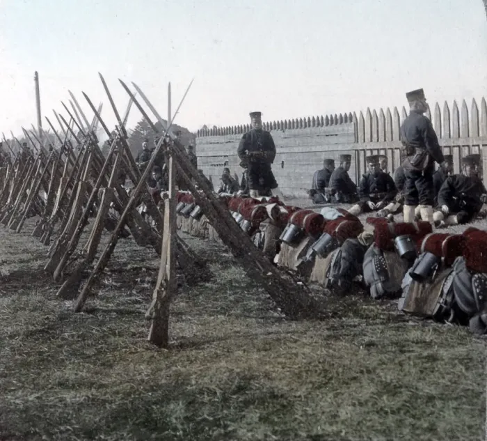 Framed Print : Japanese army, infantry weapons, c. 1904 Framed Print : Japanese army, infantry weapons, c. 1904