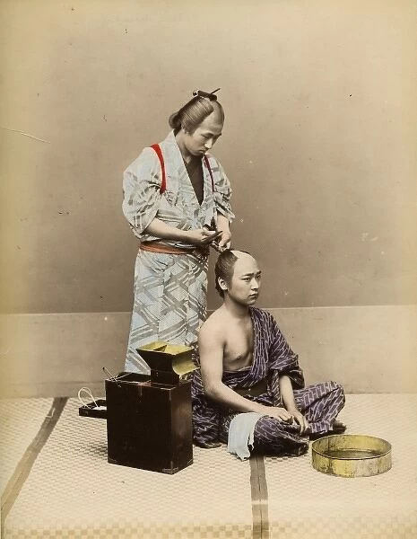 Japanese barber