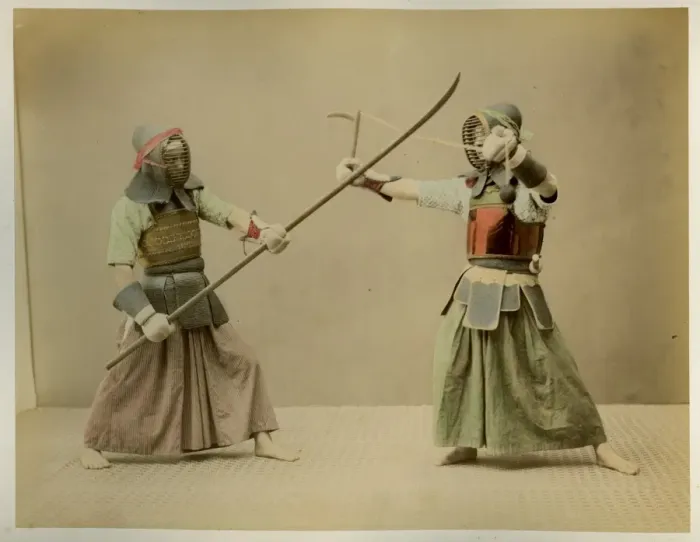 Framed Print : Japanese fencing Framed Print : Japanese fencing