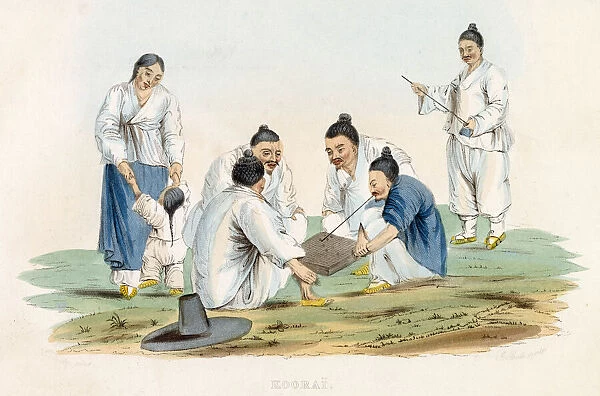 Japanese fishermans family Date: 1855